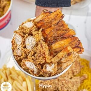 فتة مكس وسط (كرسبي + شاروما)